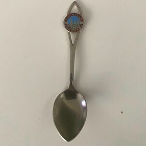 Vintage Oil Wells Edmonton Collector Spoon Made in Canada.